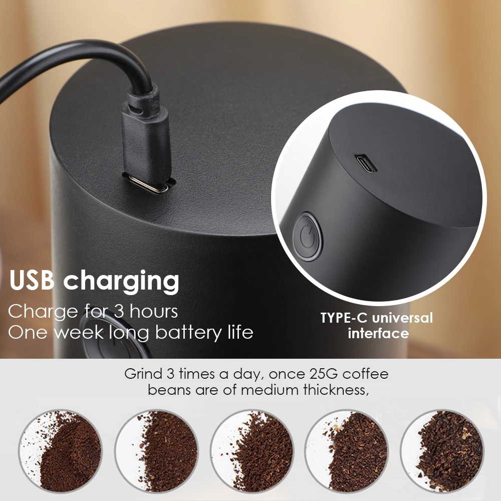 Molinillo de Cafe Electrico – USBportátil™