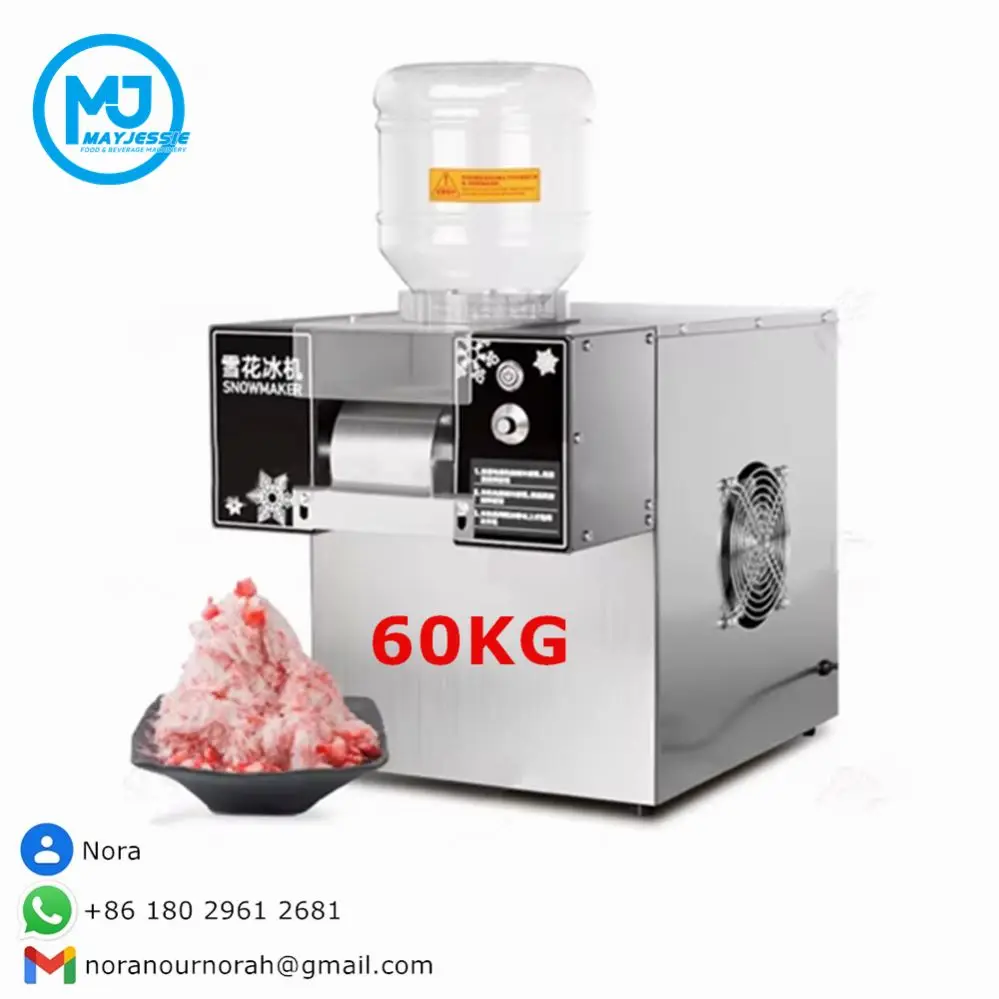 Full Automatic Snow Flakes Ice Machine Korean Bingsu Machine Commercial Milk Snow Bingsu Ice Shaver Machine