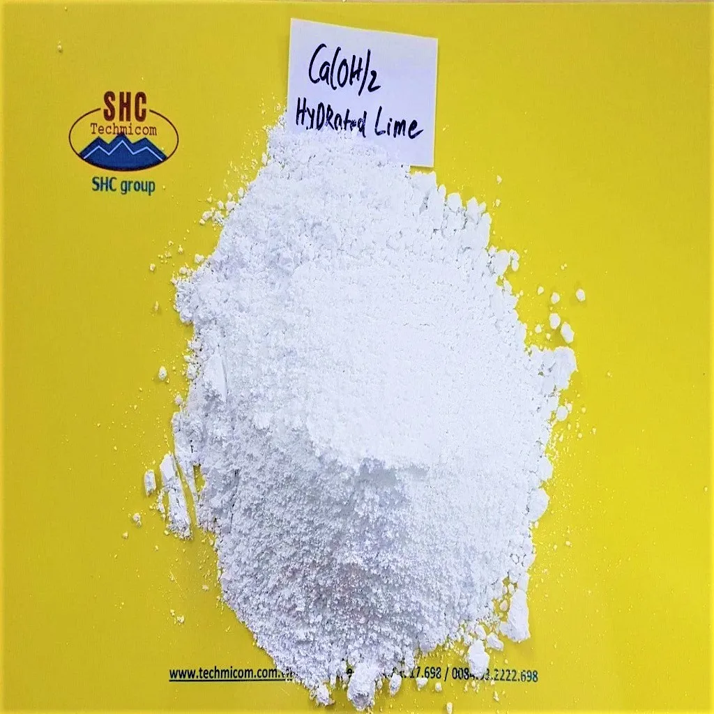 White Powder Hydrated Lime 92 Purity Min Factory Sale Cheap Price For Water Cleaning Building