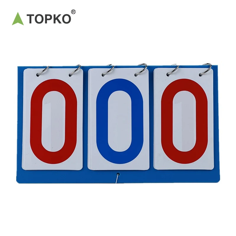 TOPKO High Quality Portable Manual Scoreboard Flip Number Scoreboard for Cricket, Football, Basketball & Other Sports Scoreboard