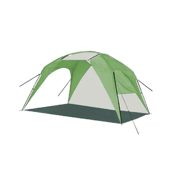 Portable Green Beach Camping Tent With UV Protection for Outdoor Sun Shelter