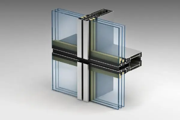 High-Sealing Pressure Equalized Rainscreen Curtain Wall, for All ...