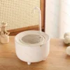 Small Crystal Dragon Head Pattern Wooden Water Dispenser