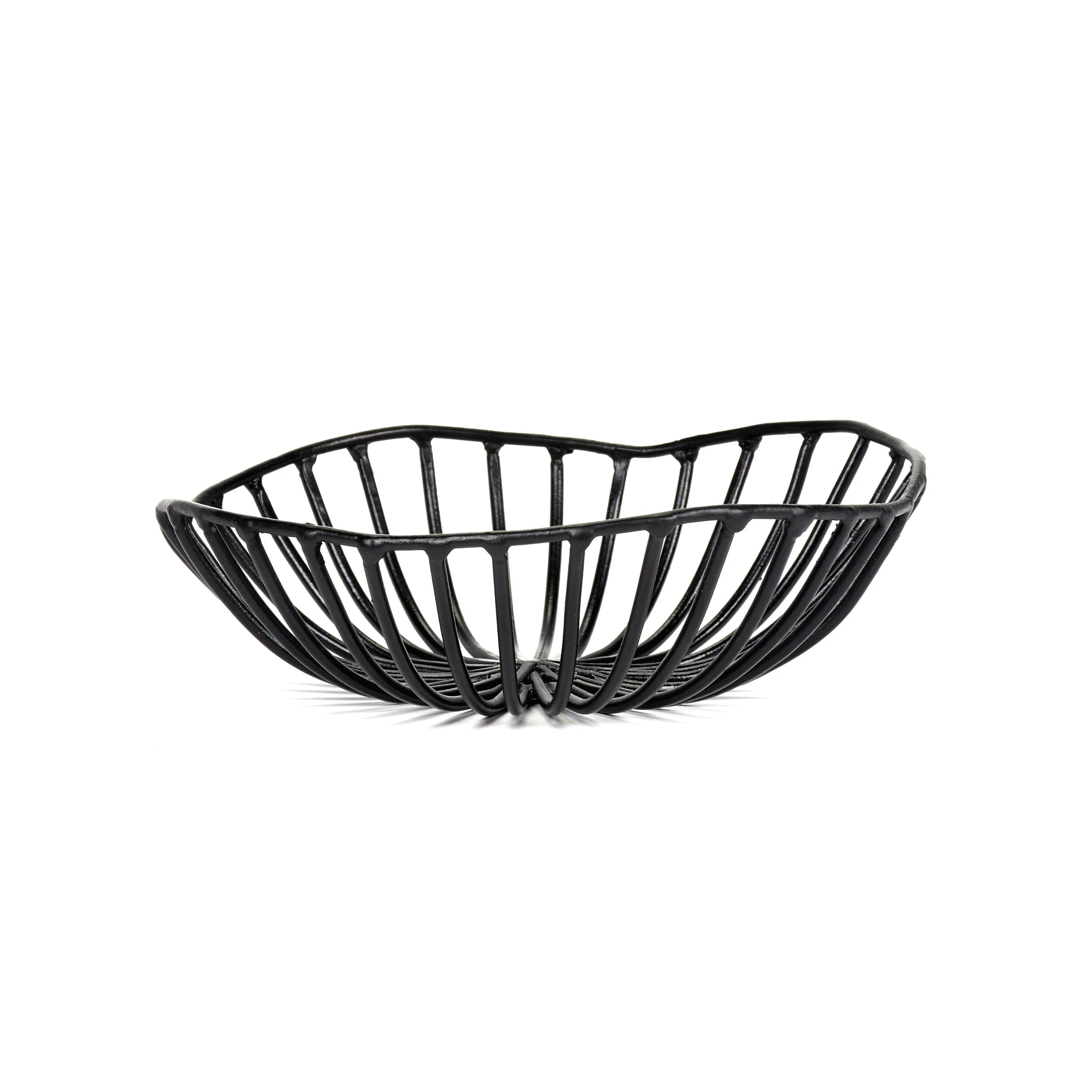 Eco Friendly Stainless Steel Wire Bread Basket Kitchen Decorative Bread