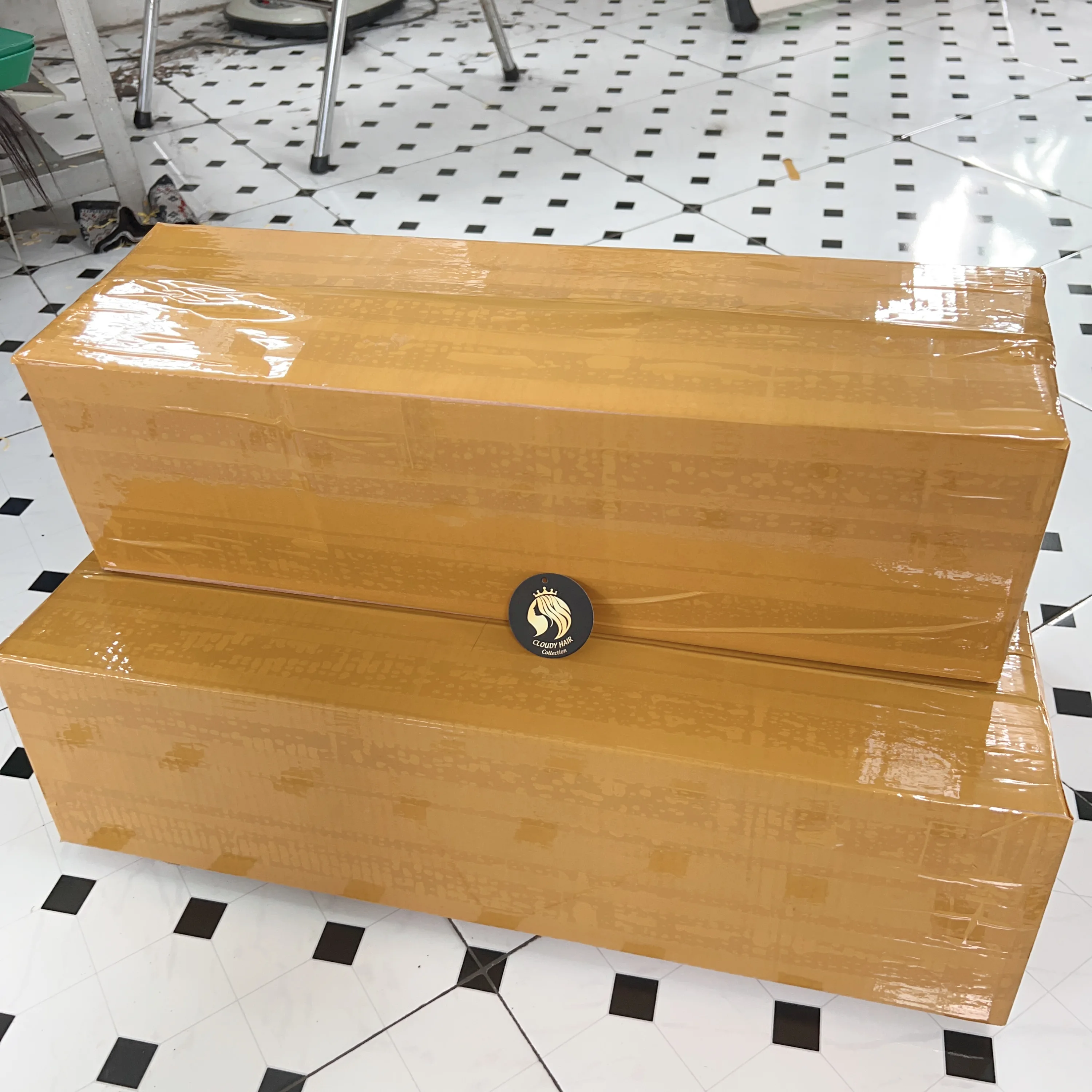 Cloudy Hair Collection Bundles,Tape Ins And I Tip Burmese Curly Human