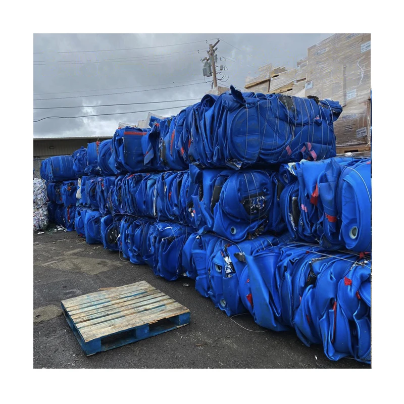 Factory Price HDPE Scraps HDPE Blue Drum Scraps HDPE Milk Bottle Scraps in Large Stock