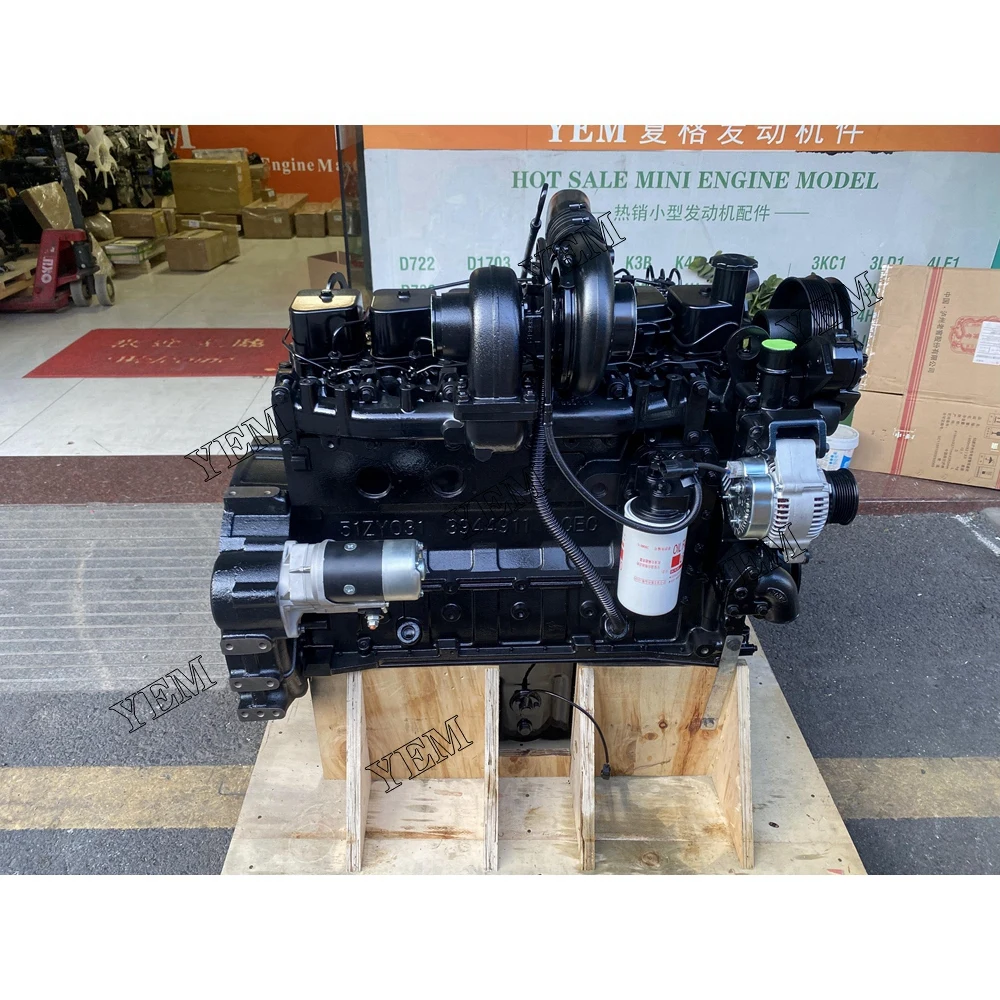 Complete Engine Assy Fit for Komatsu PC220-6 Engine 5