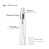White sprayer+silver collar+transparent bottle