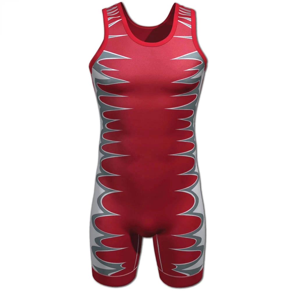 Youth Printing Wrestling Gear Sublimation Wrestling Fashion Vintage