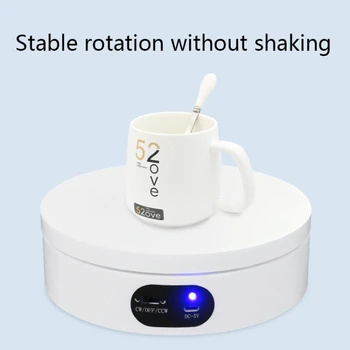 360 Degree Automatic Mute Rotating Turntable for Photography Products and Shows detail image