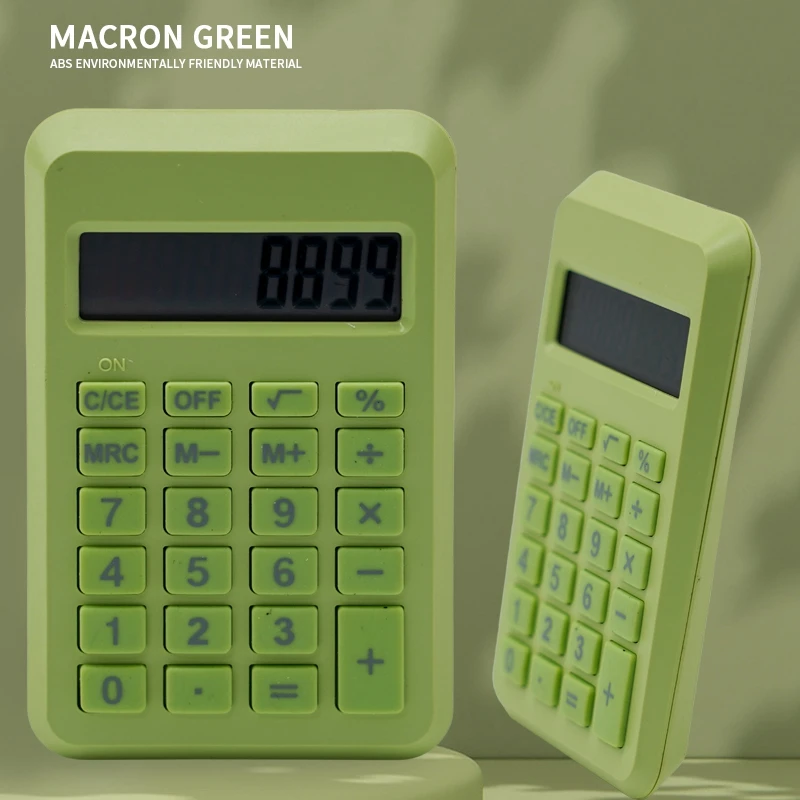 Student Portable Calculator Mini Cute Calculator for Student Handheld 8-digit Office Specific Calculators