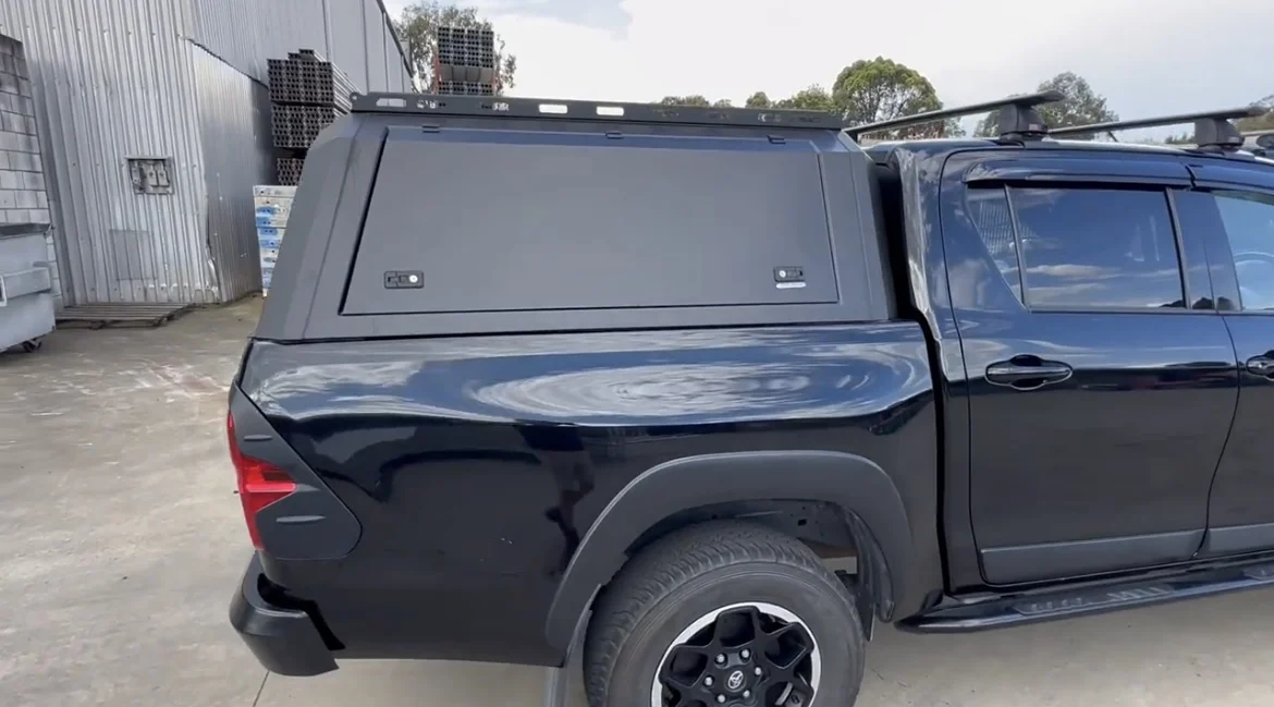 TOYOTA ハイラックス用 ハードトップキャノピー 防水カスタムフィット