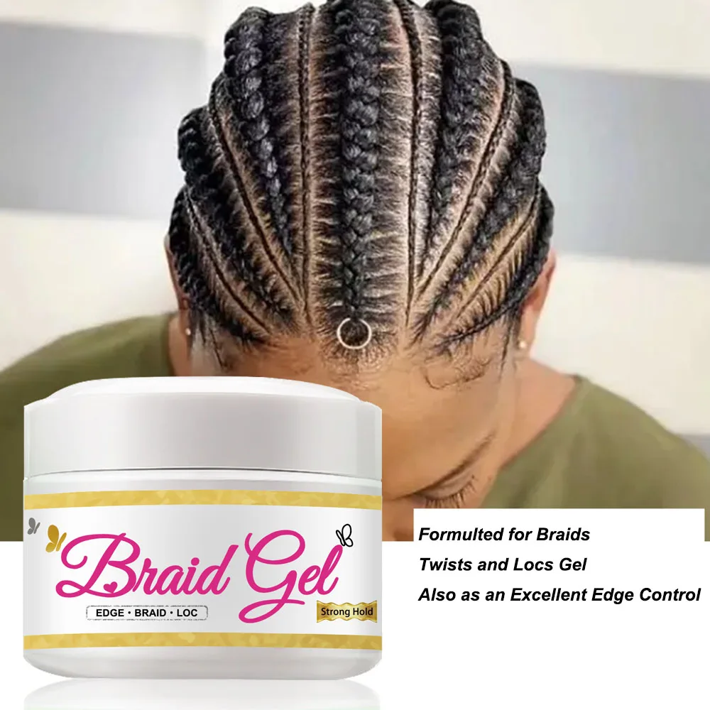 Extra Hold Edge Control Private Label Instant Control Edge Control 4C Hair Wig Braid Gel