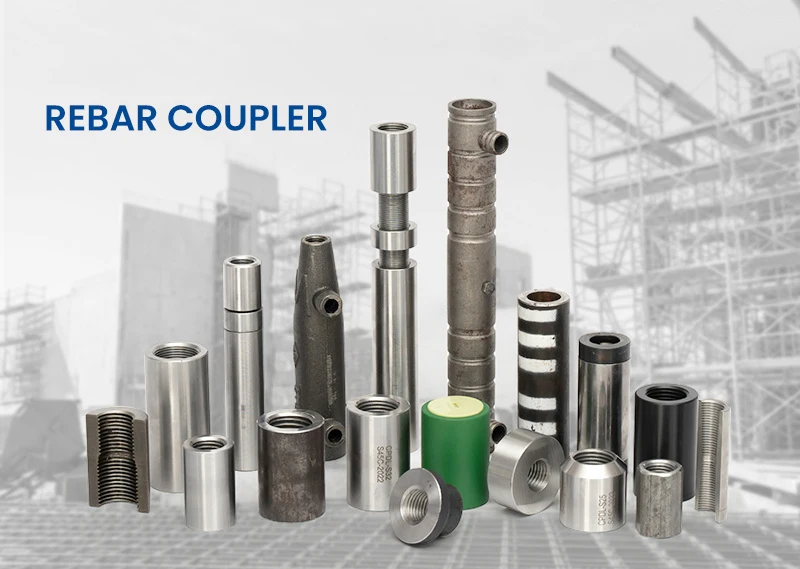 Pressed Steel Reinforcement 32mm Steel Bar Couplers Rebar Coupler