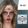 RM027-Black Red Rose Mandala