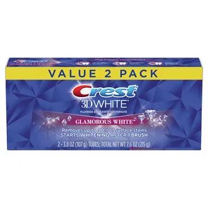 Cre st 3DWhite Advanced Whitening Toothpaste 5.2 Ounce (Pack of 5)