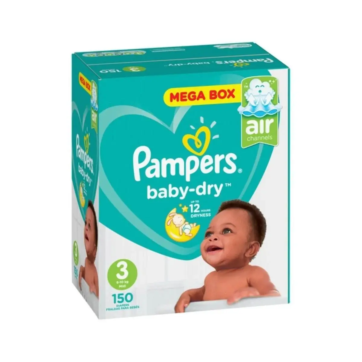 Pampers Baby Dry Diapers Size 1,44 Count (select For More Options