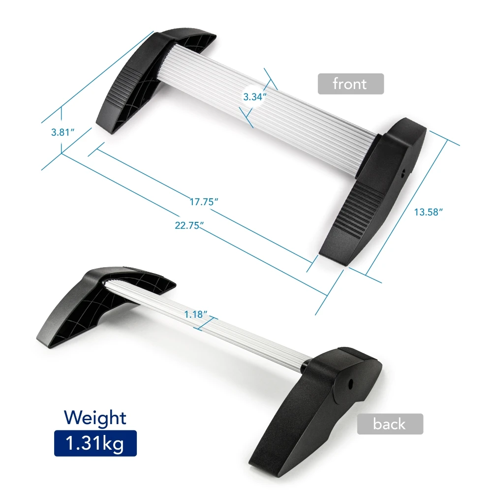 Ergonomic Adjustable Comfortable Aluminum Rocking Footrest Aidata Buy