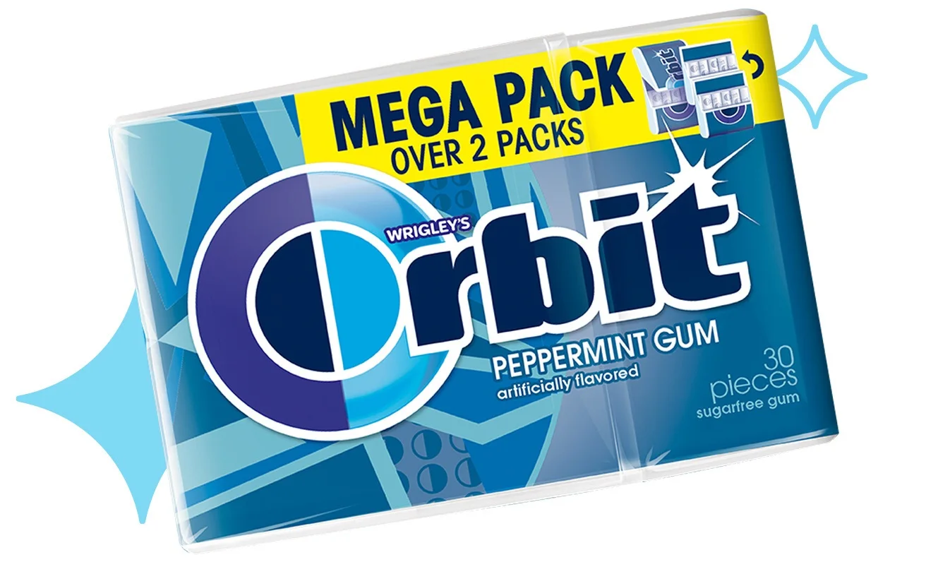 Orbit Peppermint Sugar Free Chewing Gum - Buy Orbit - Orbit Gum ...