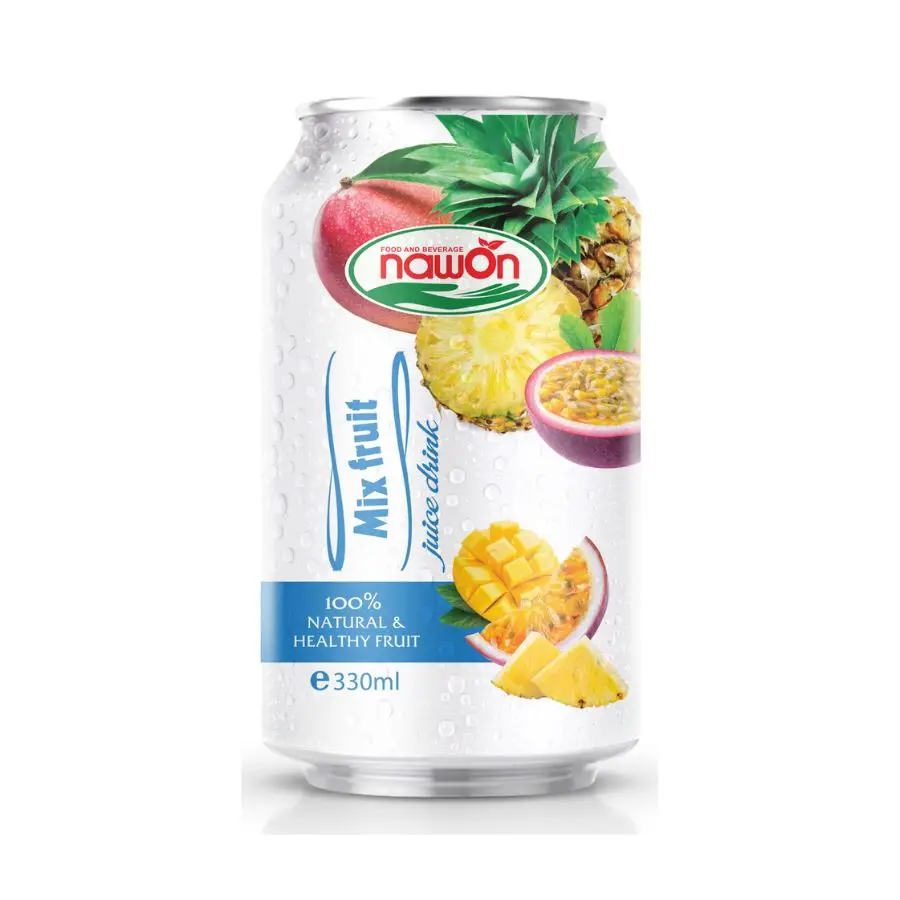 Wholesale Retail Distribute Nawon Mixed - 30% Fruit Juice Drink 330ml With Best Price X 24 Cans