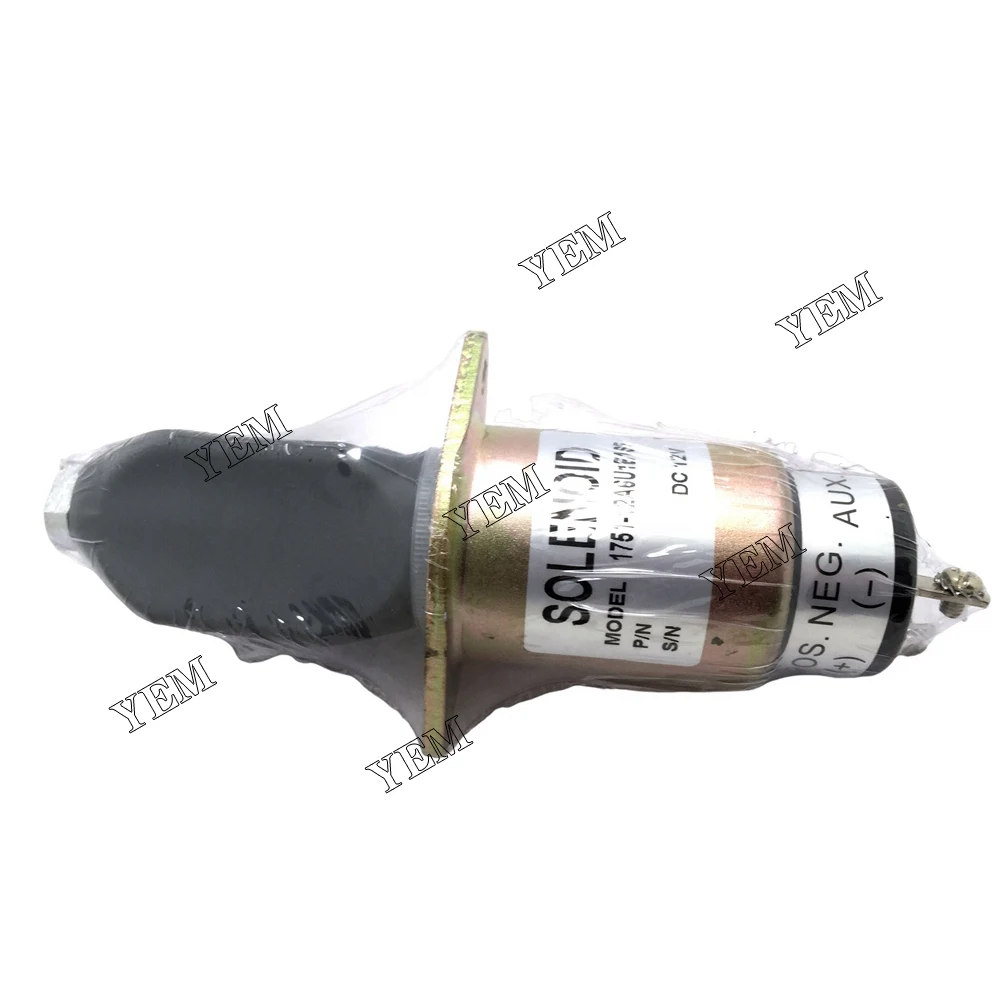 Fuel Shut Off Stop Solenoid 1751-12A6U1B1S5 31-0202 SA-4259-12 Fit for Kubota