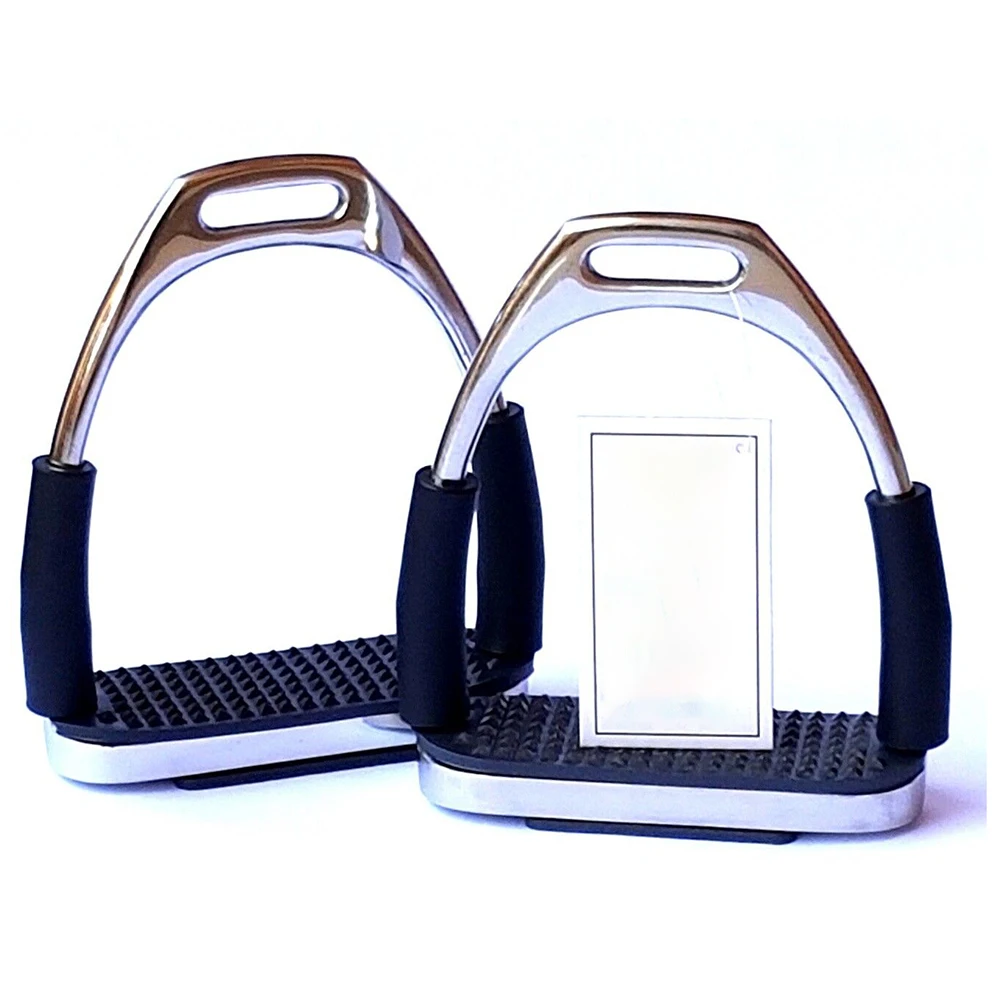 Amidale Flexi Safety Stirrups Horse Riding Bendy Irons S/ Steel Free