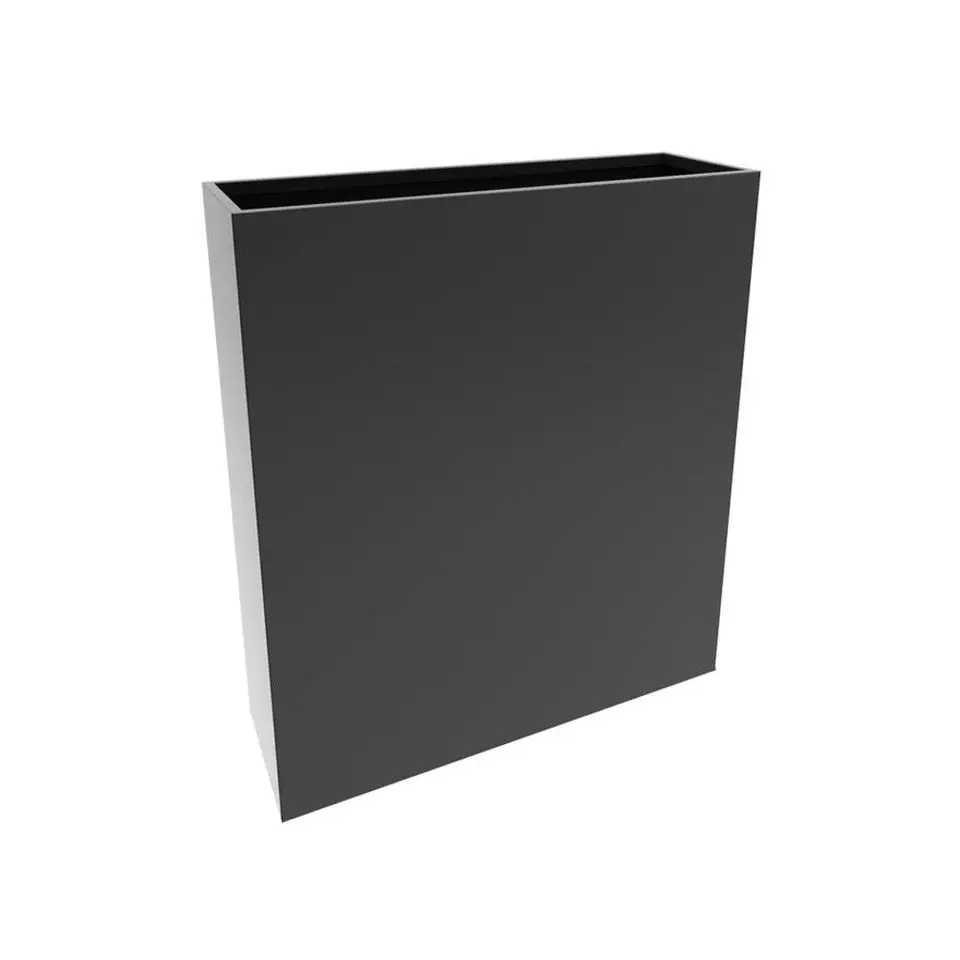 Galvanized Steel Planter Box Black Metal Planter Large Square Indoor Outdoor Planters Buy