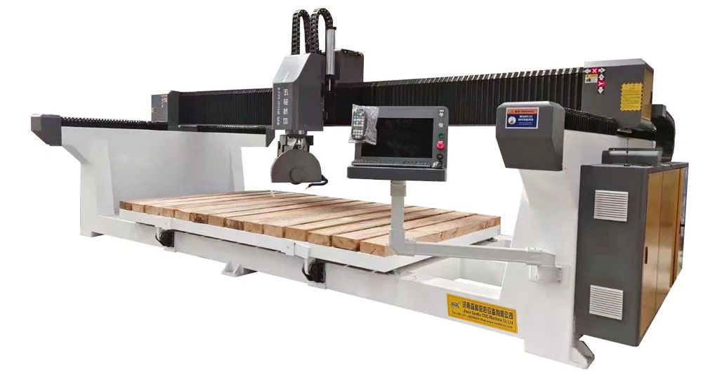 5 Axis 3220 Natural Chain Bridge Saw Stone Black Cutting and Polishing Machines for Laterite