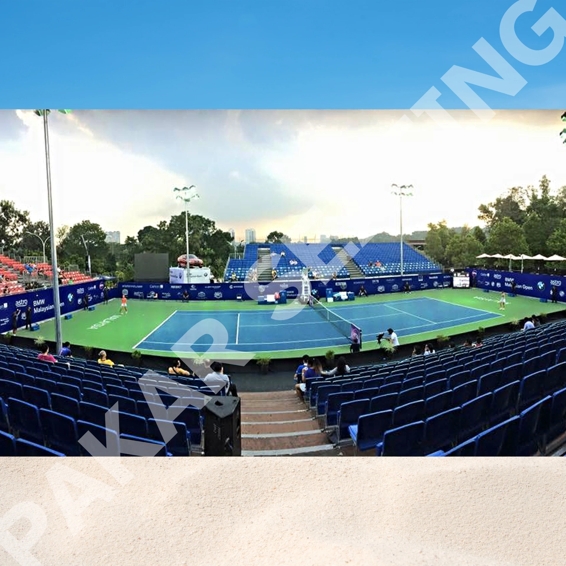 Indoor & Outdoor Badminton Bleacher Grandstand Stadium Seats