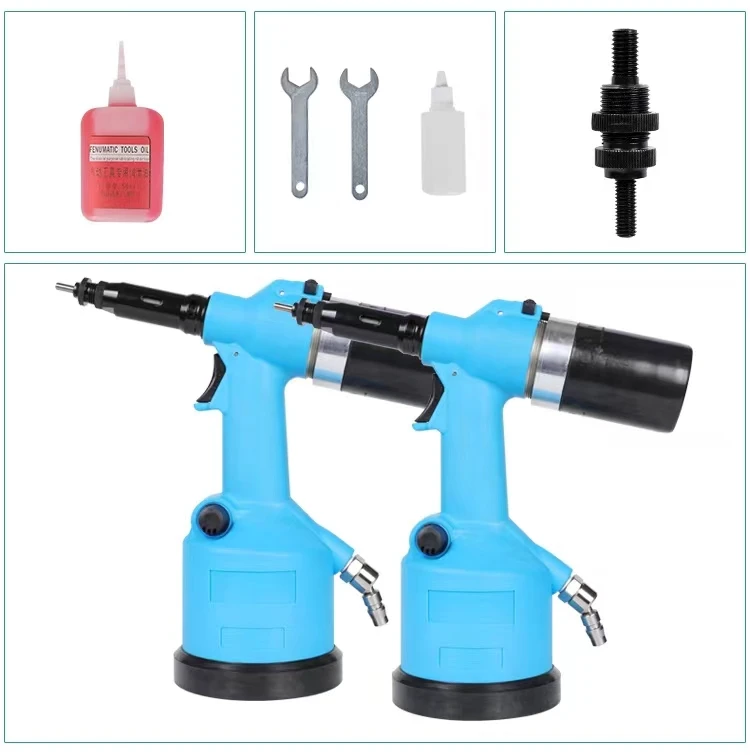 Pneumatic Riveting Gun Automatic Powerful Blind Sturdy Industrial Hand
