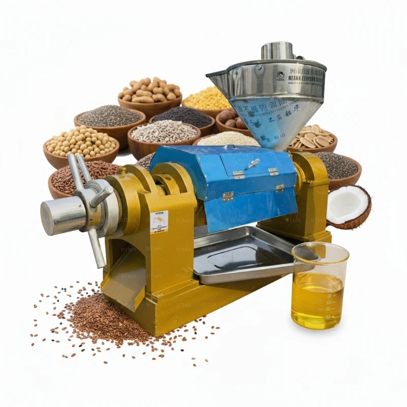 Automatic Oil Press Machine ZX-120 for Edible Oil Production