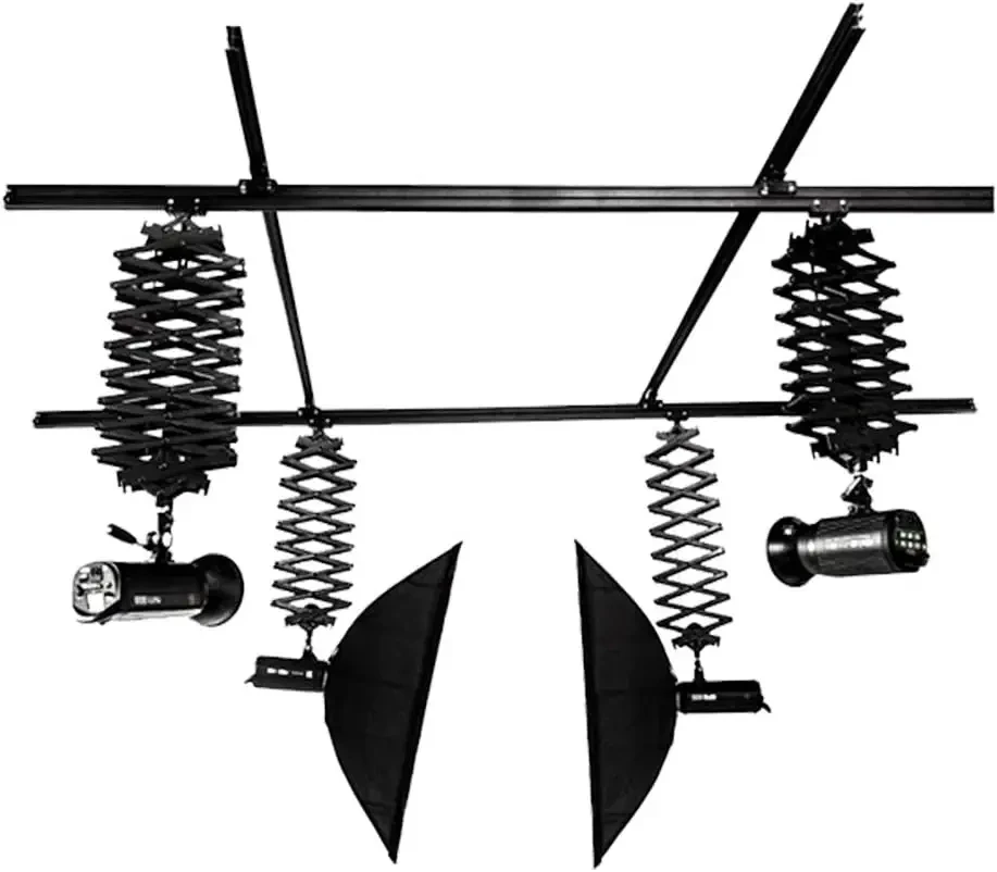 スタジオ天井レールシステム用3MパンタグラフLEDライト用パンタグラフ