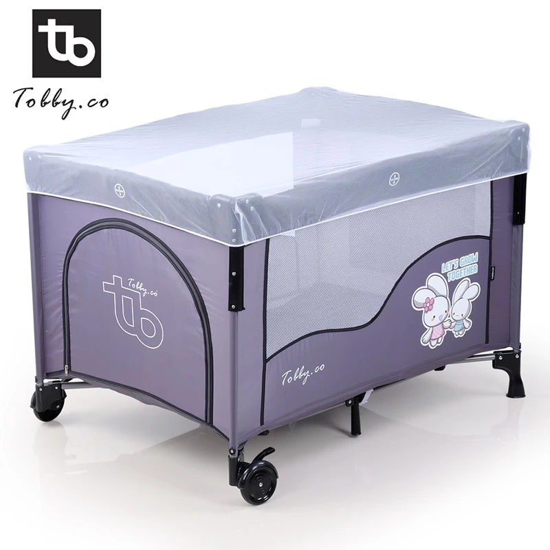 High Performance MY DEAR Multifunction Baby Playpen With Side Slide Door Well-suit for Newborn to 6 Months Old Baby