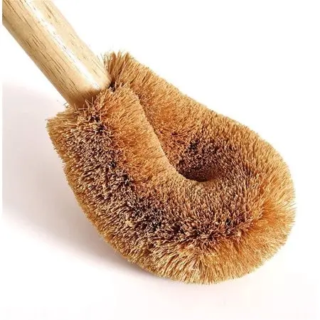 Ecomended Coconut Kitchen Brushes - exist green