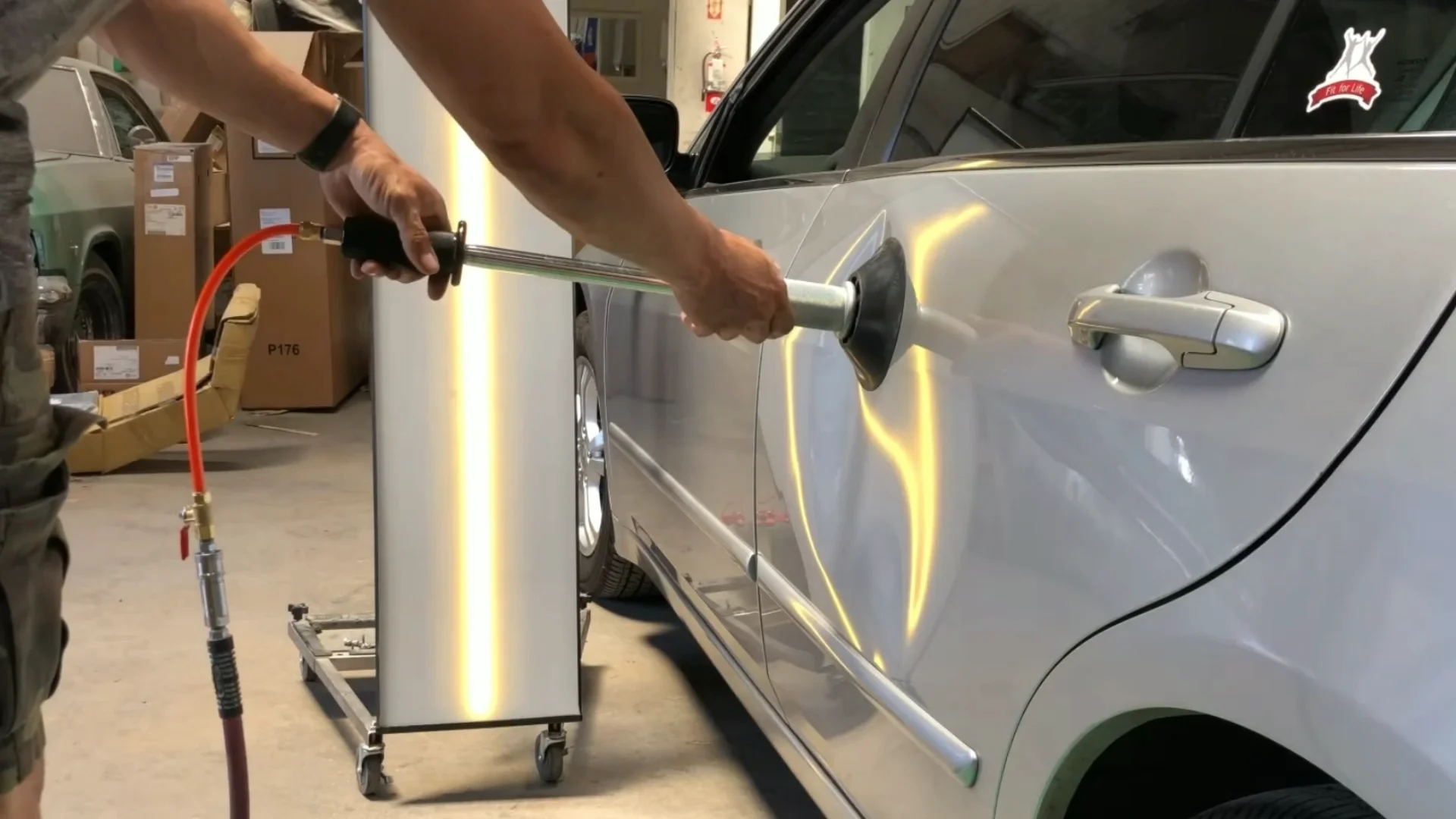 Kit Estrattore Ammaccature Pneumatico A Ventosa Con Martello Scorrevole – Per Carrozzeria Auto, Fai Da Te Per Riparare Bozzi Senza Andare Dal Carrozziere