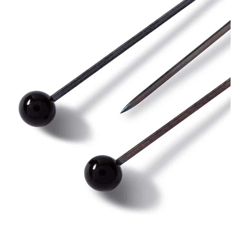 100 Pcs DIY Manual Fastening Pins, Glass Head Pins, Color Mother of Pearl Needle Positioning Needle for Dressmaking Crafts, Home Decoration and Jewelry Components Flower Decoration
