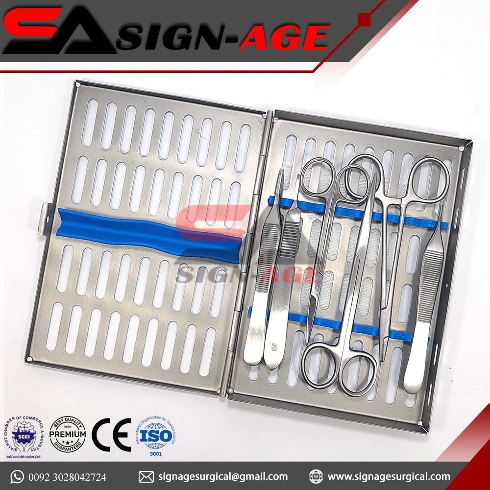 Surgery Basic Set Basic Surgery Set CE Certified Stainless Steel Minor Surgery ...