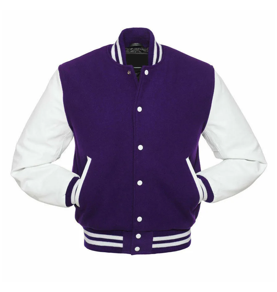 New 2024 Fashion Varsity Jacket Baseball Letterman Bomber School
