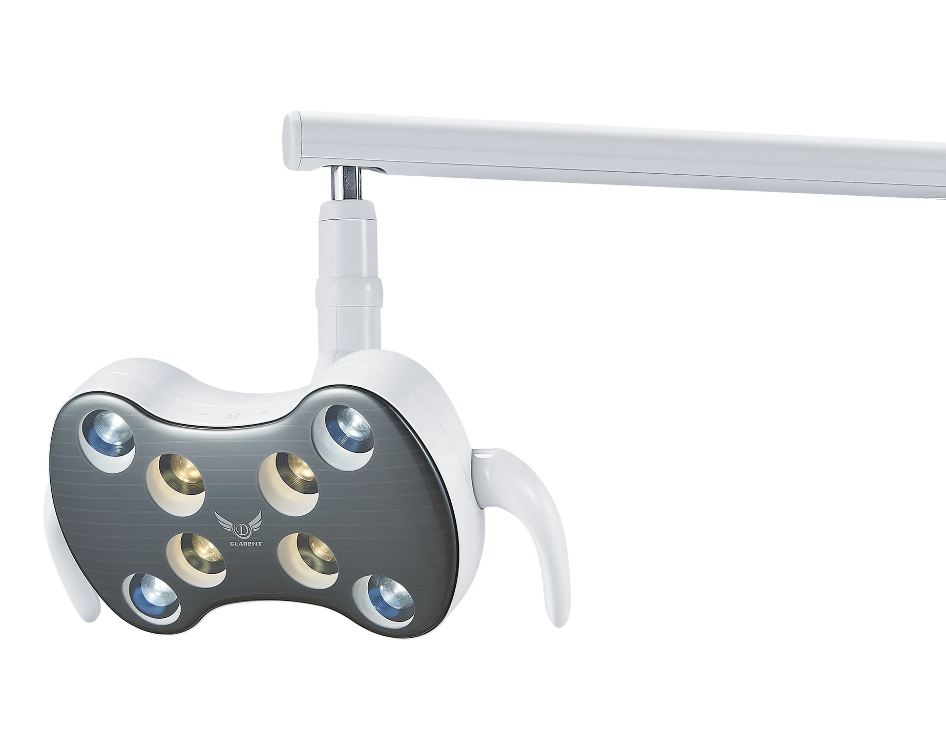 CE/ISO/US Certified Dental Chair with Metal Butterfly-Shape Backrest & Micro Fiber Leather Cushion