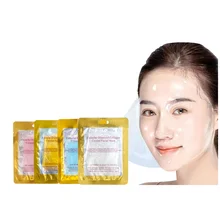 Anti-wrinkles remove wrinkles lifting Whitening Moisturizing sakura Bamboo charcoal 24K Gold Collagen Crystal facial mask