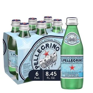 S.Pellegrino Fiji 6-Pack Quality Sparkling Natural 8.45 Fl oz Per Bottle Competitive Price From Spring Source Brand
