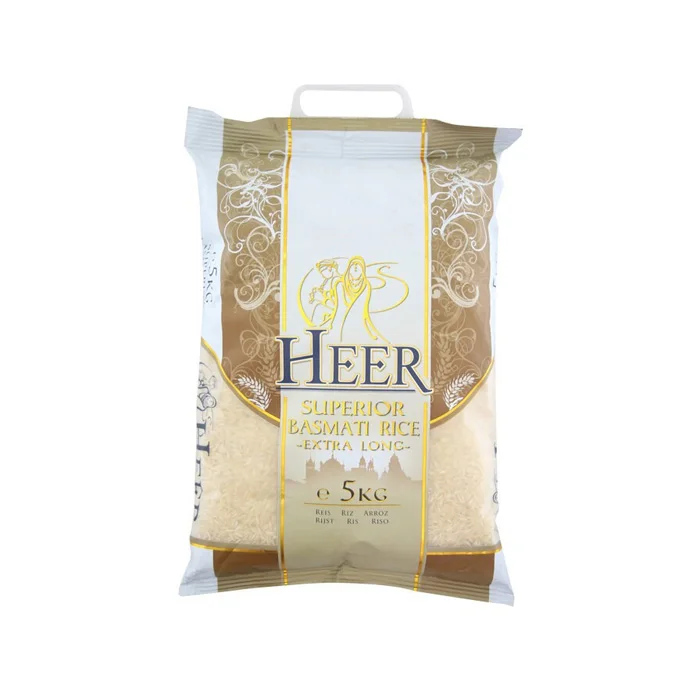 Heer 20kg Basmati Rice Extra Long Grade 100 Natural Heer Basmati