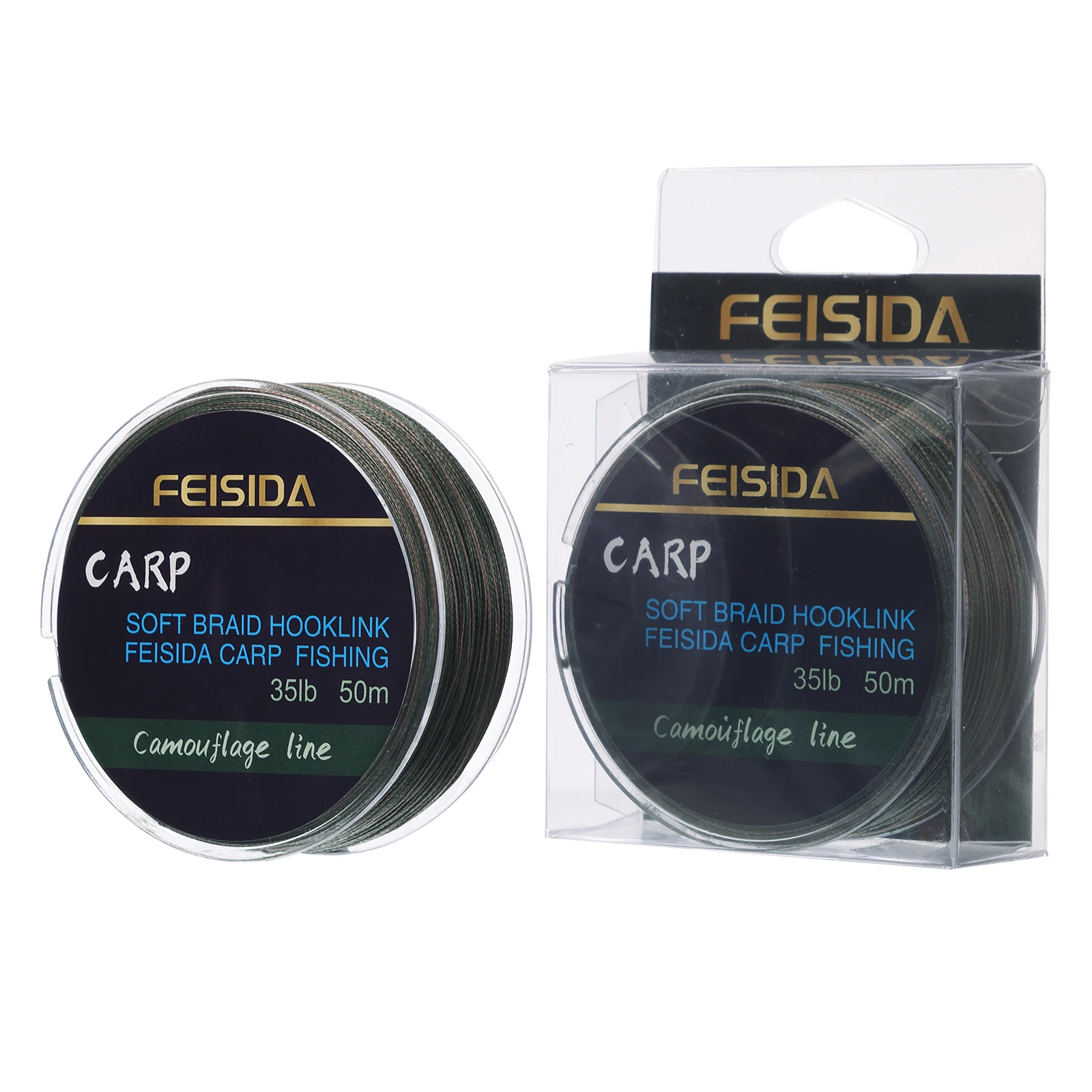 Feisida Fluorescent Yellow Nylon Carp Line