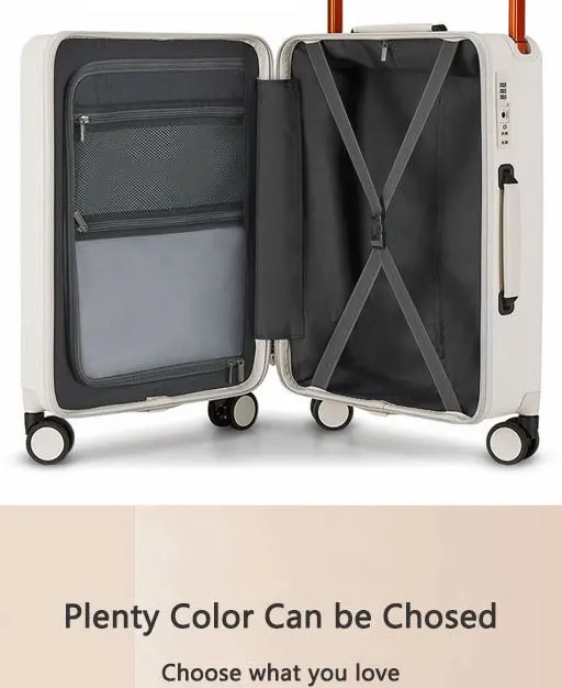 For Business Travel Case Suitcases Cabin Luggage With Tsa Lock
