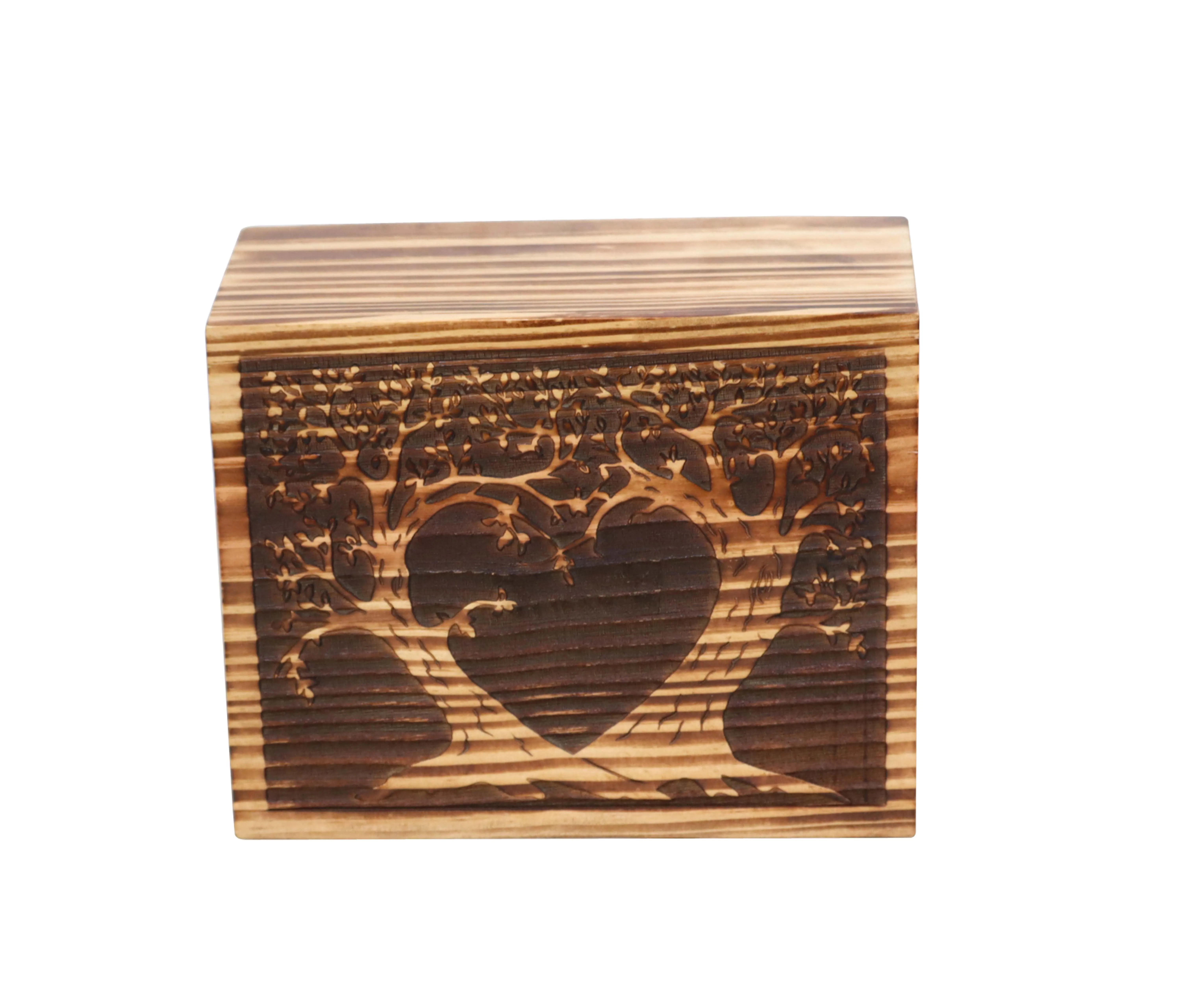 Wooden Wholesale Cremation Urns Fancy Design Made Of Pure Wooden ...