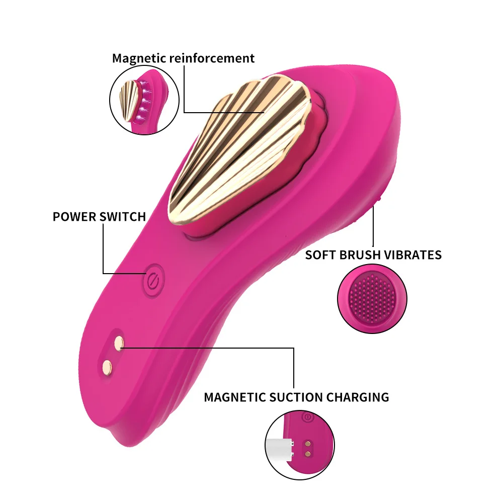 APP Control Butterfly Panty Vibrator Magnetic Clip Wearable Clitoral Vibrator Sex Toys for Women Clit Vagina Stimulator Massage APP Control Butterfly Panty Vibrator Magnetic Clip Wearable Clitoral Vibrator Sex Toys for Women Clit Vagina Stimulator Massage