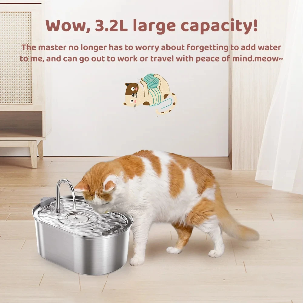 Neareal Official 8 Pack Cat Water Fountain Replacement Filters & Pre-Filter - View #9