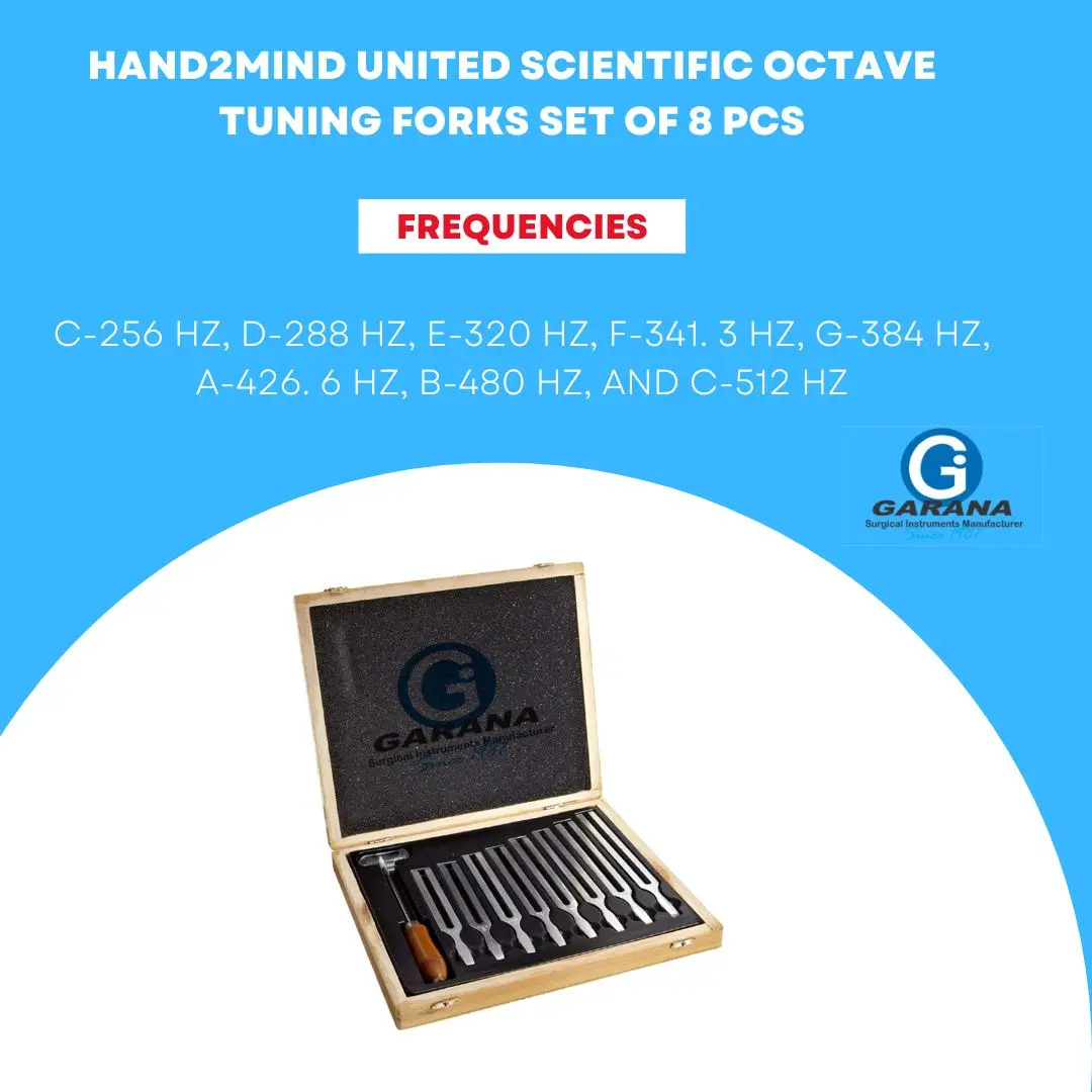 Hand2mind United Scientific Octave Tuning Forks Set Of 8 Pcs Buy Buy