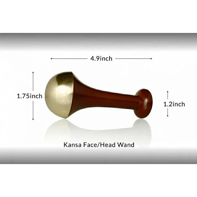 Ayurveda Large Size Kansa Wand Deep Relaxation Stress Relief Anti Aging