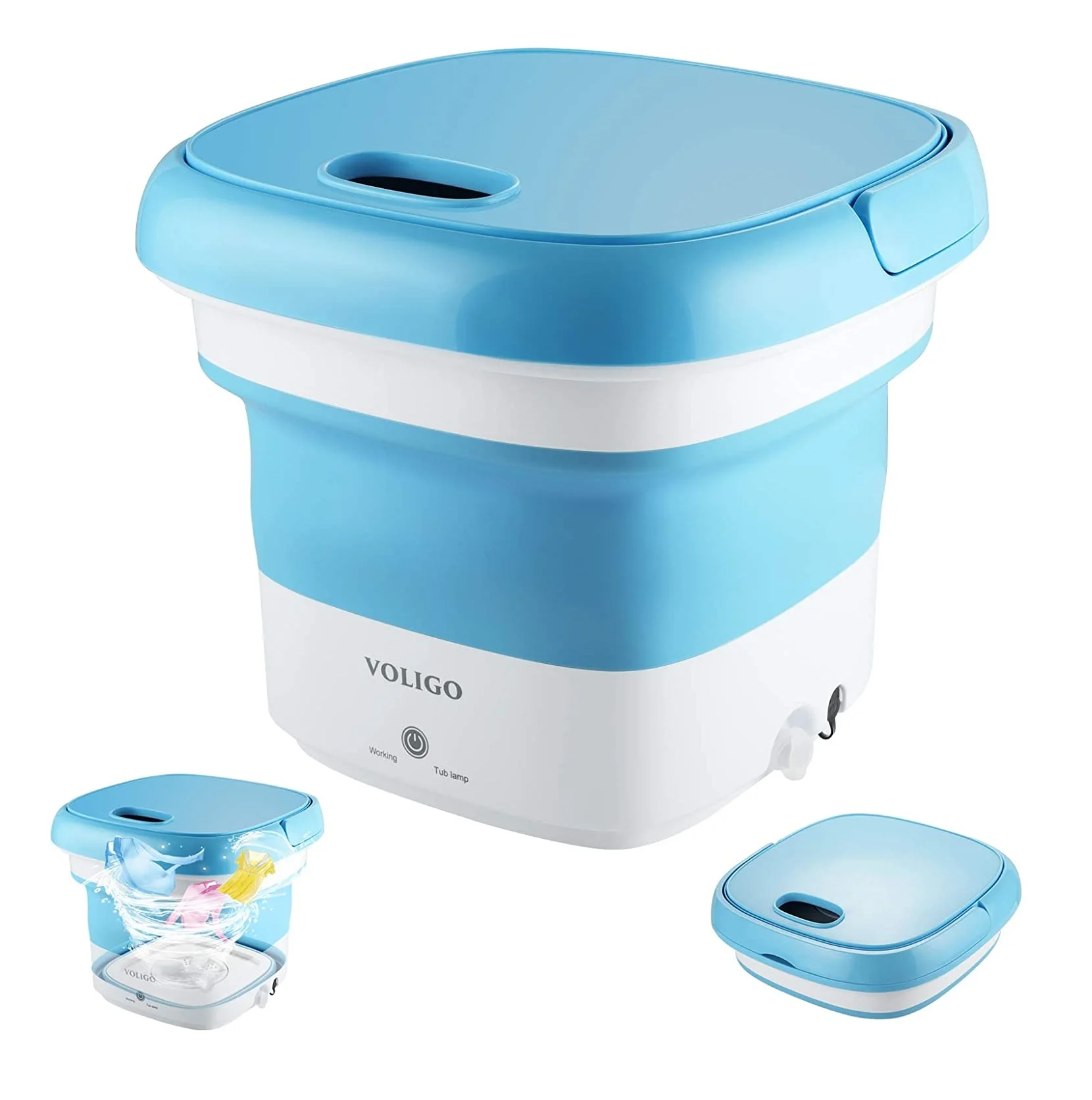 Mini Folding Washing Machine Foldable Portable Mini Washing Machines